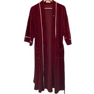 Vintage Christian Dior Velvet Robe